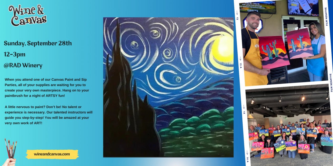 Estero Sip n Swirl – Let’s Gogh!, 28 September | Event in Estero | AllEvents