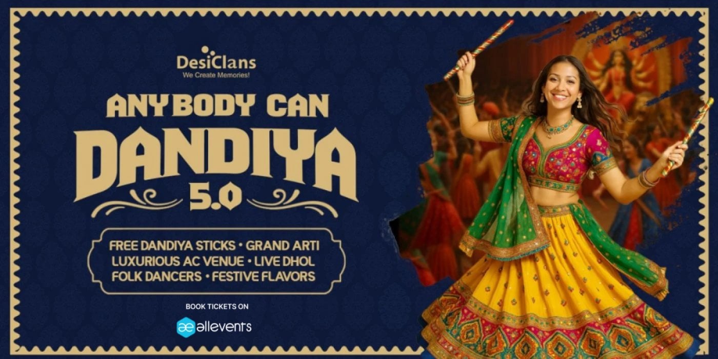 AnyBody Can Dandiya 5.0 - Palace Grounds, 27 September | Event in Bangalore | AllEvents