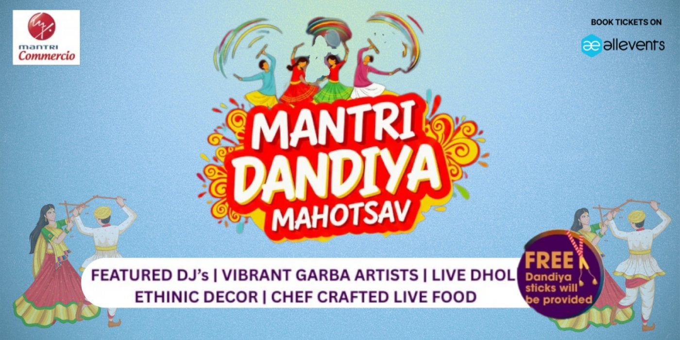 Mantri Dandiya Mahotsav, 26 September | Event in Bangalore | AllEvents