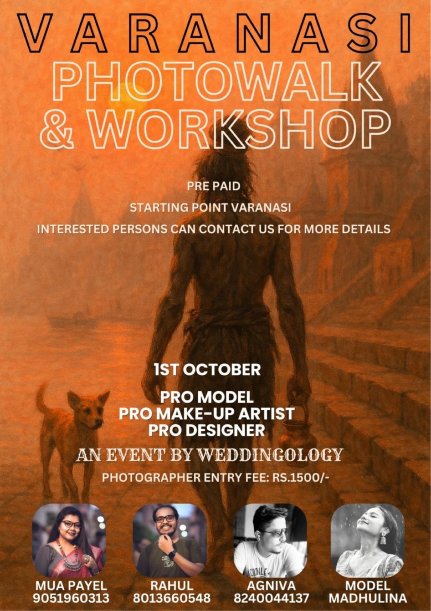 VARANASI PHOTOWALK & WORKSHOP, 1 October | Event in Varanasi | AllEvents