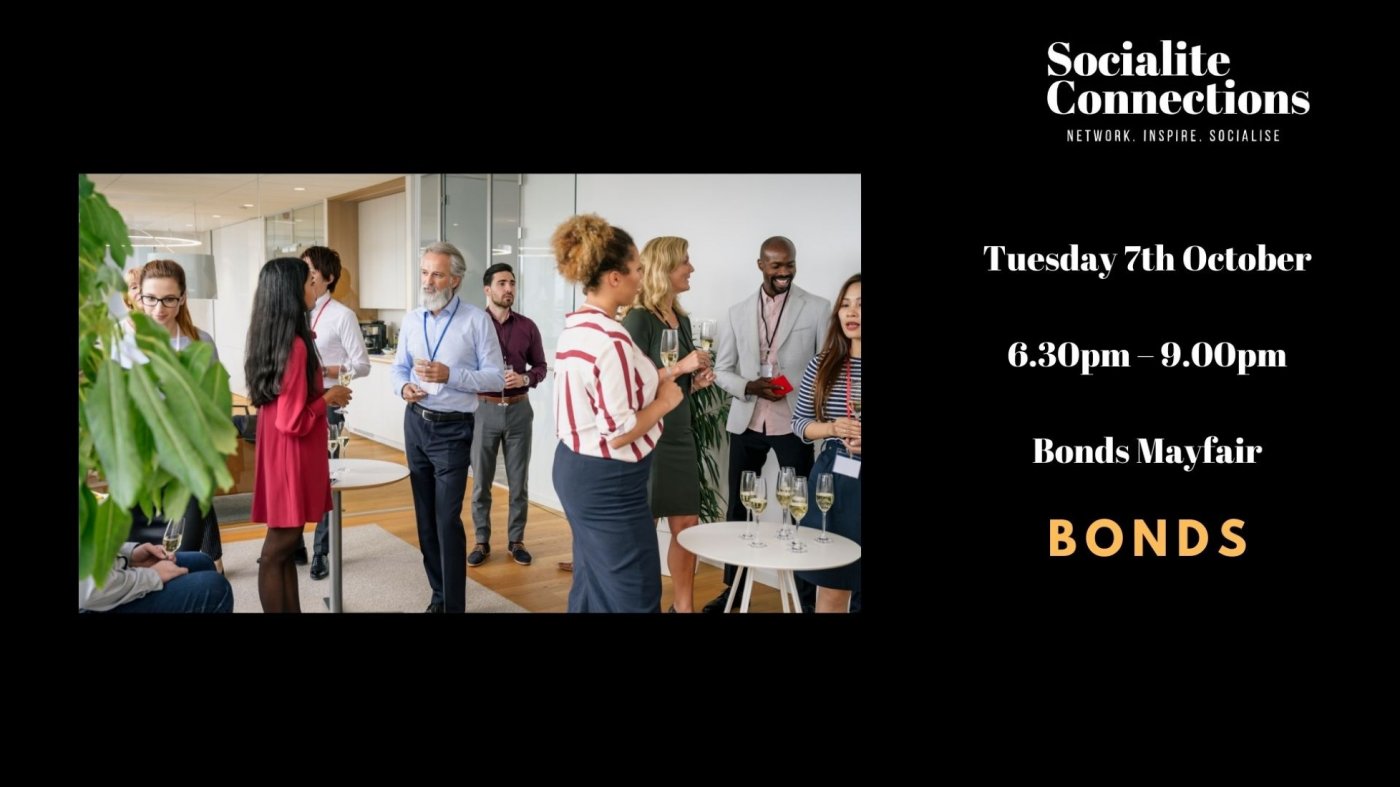 Art & Marketing Business Professionals at Bonds Mayfair, 7 October | Event in London | AllEvents