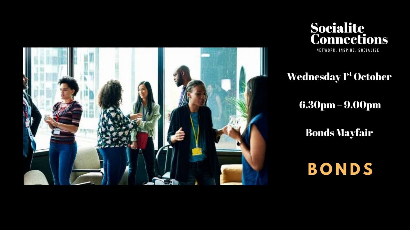 Business Networking for Investors, Entrepreneurs, Startups at Bond Mayfair, 1 October | Event in London | AllEvents