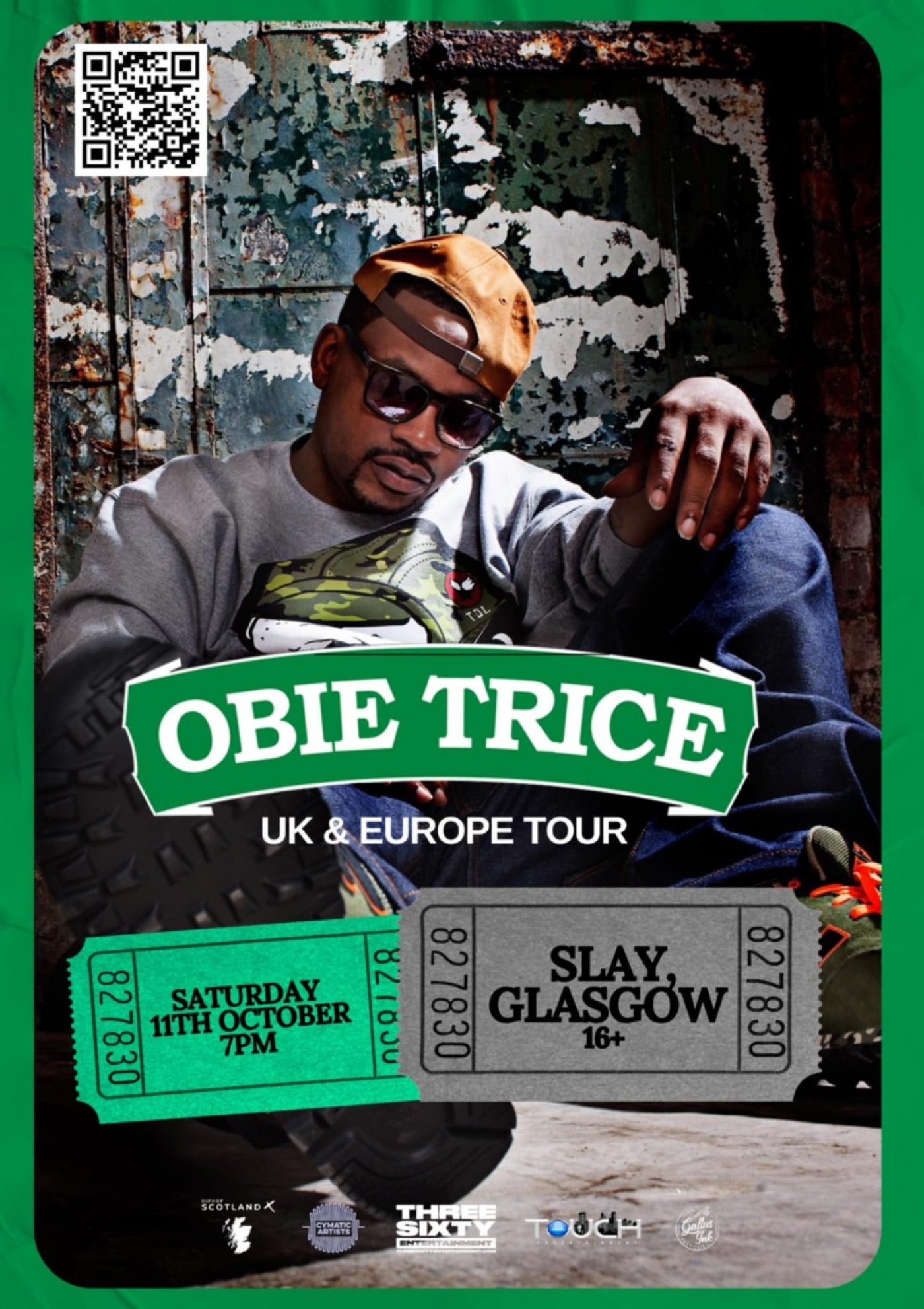 Obie Trice Glasgow , 11 October | Event in Glasgow | AllEvents