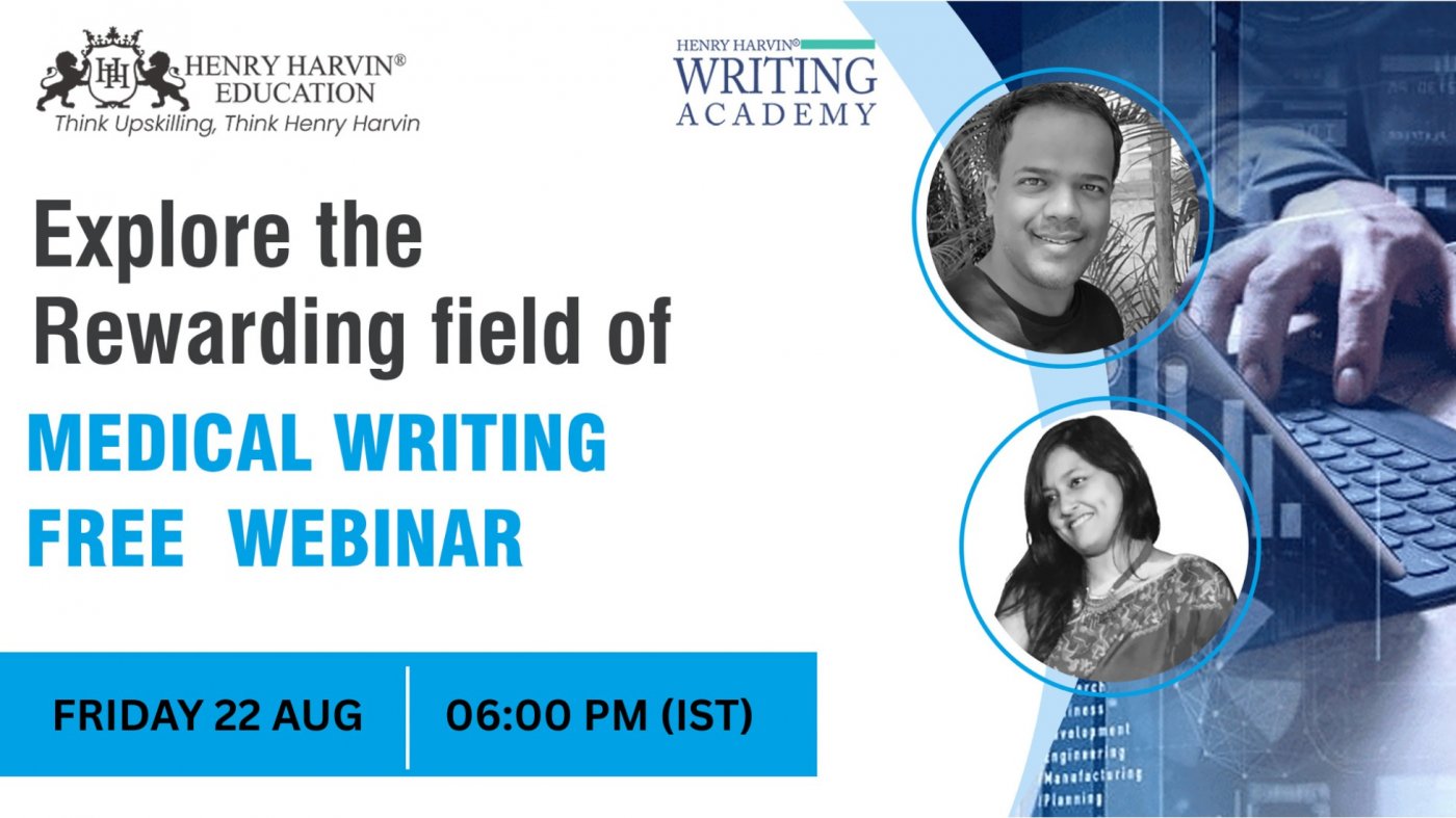 Medical Writing - Webinar, 22 August | Online Event | AllEvents
