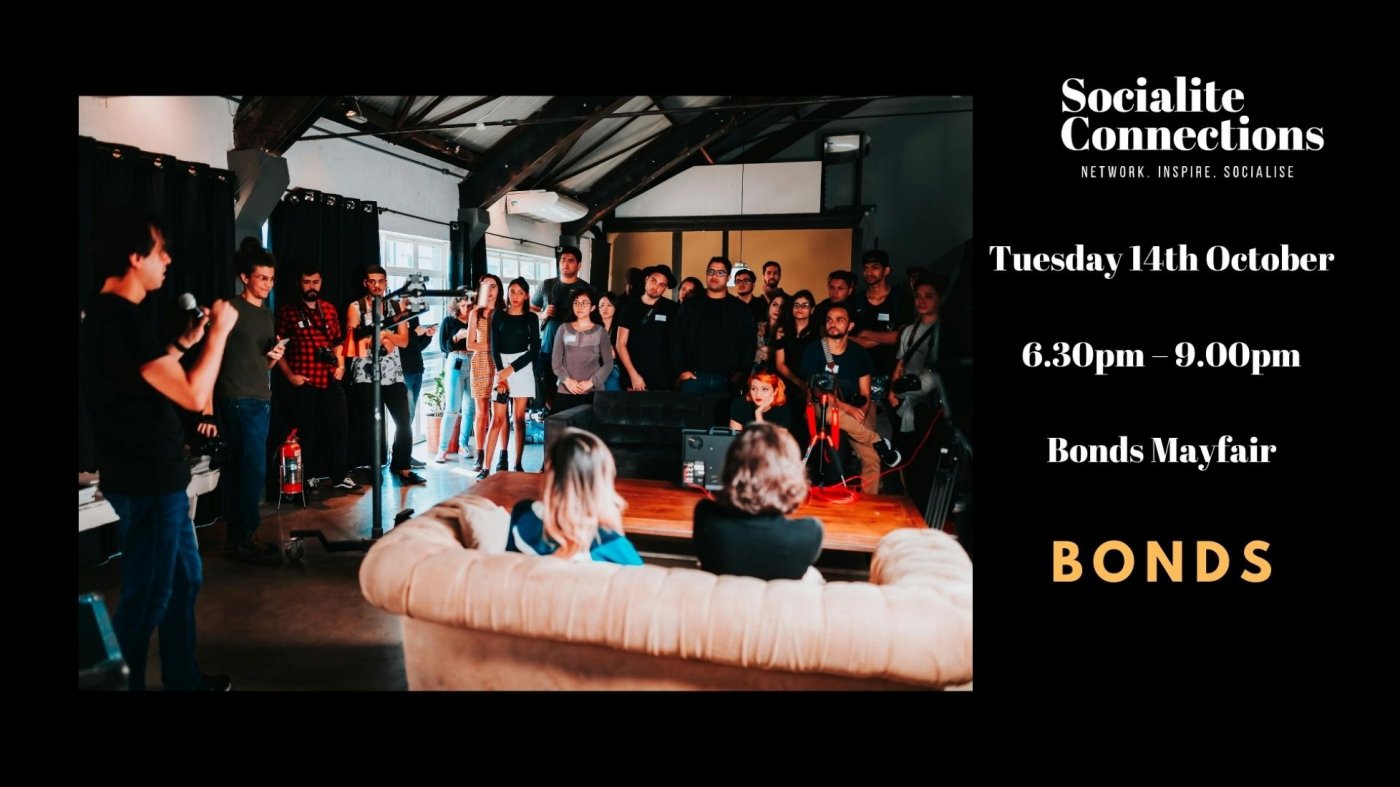 Speed Networking: for Film, TV, Music and Media at Bonds Mayfair, 14 October | Event in London | AllEvents