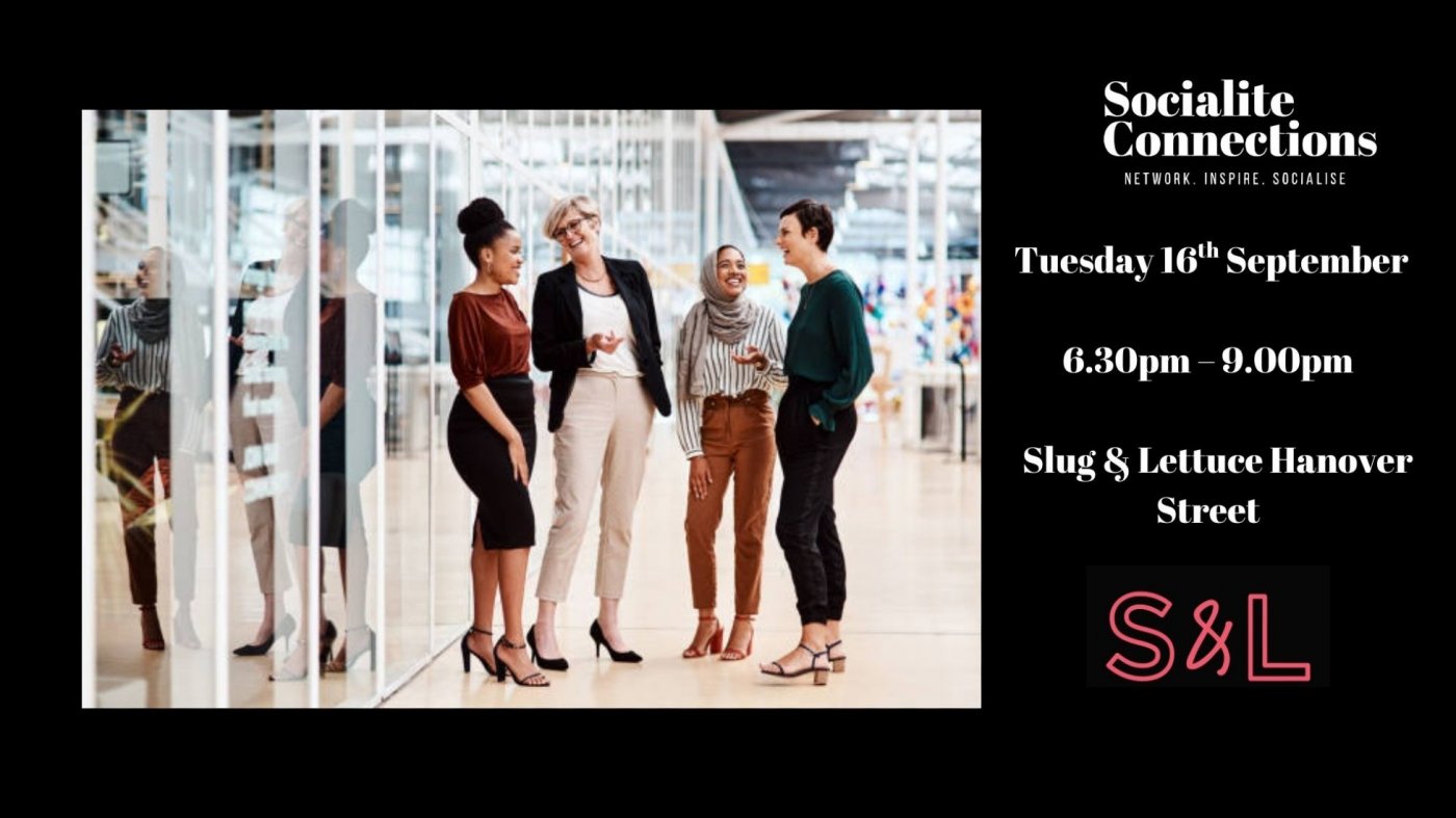 Women in Business, Startups, Professionals Networking at Slug & Lettuce Hanover Street, 16 September | AllEvents