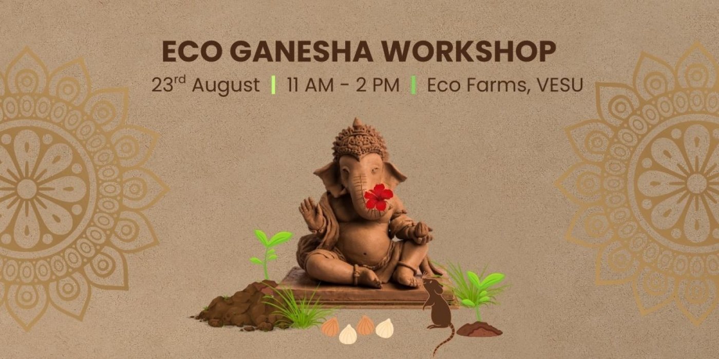 Eco Ganesha: Clay Idol Making Workshop, 23 August | Event in Surat | AllEvents