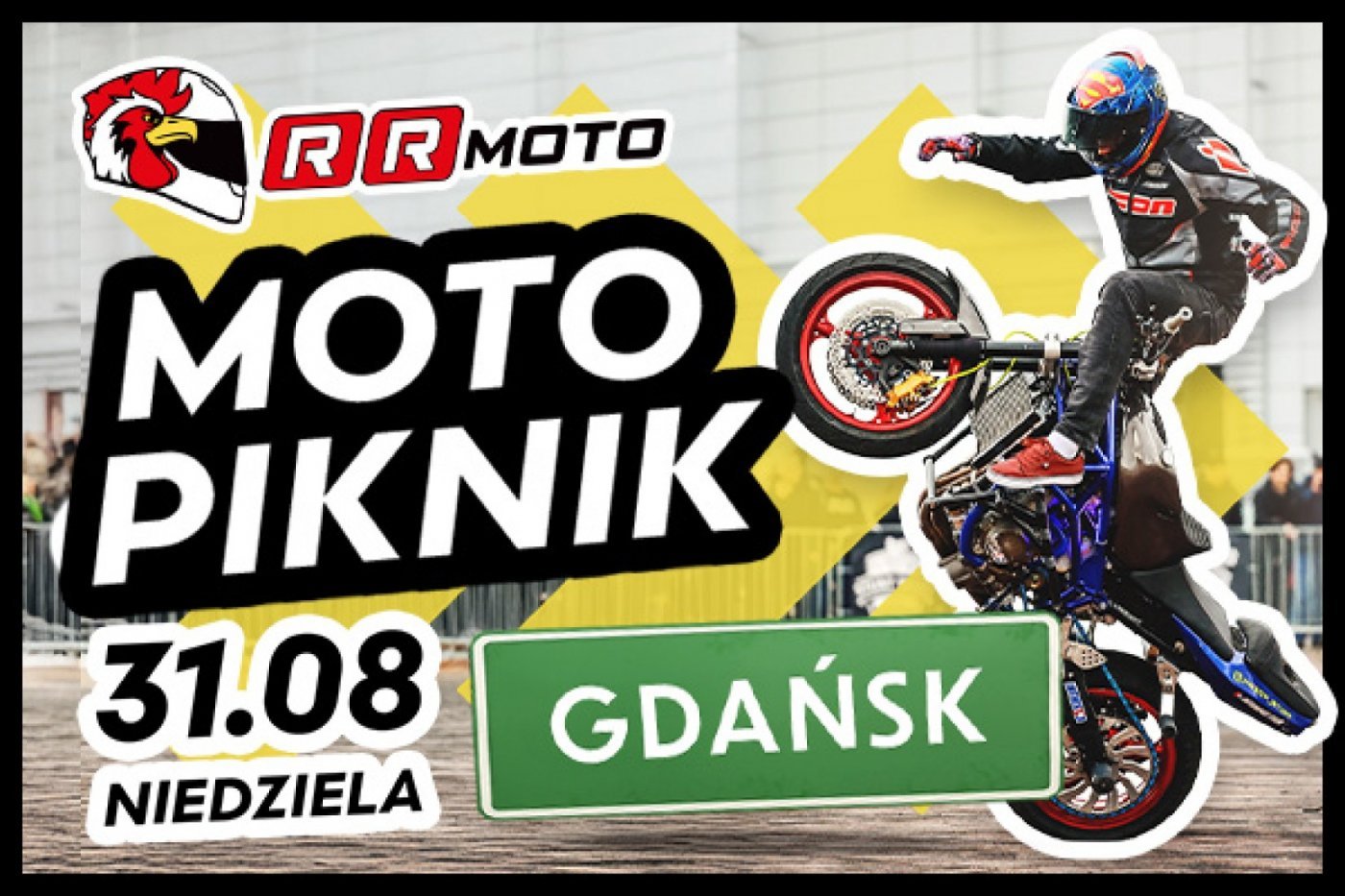 Motopiknik RRmoto w Gdańsku - Mega pokazy Stuntu 31.08.2025 | Event in Gdansk | AllEvents