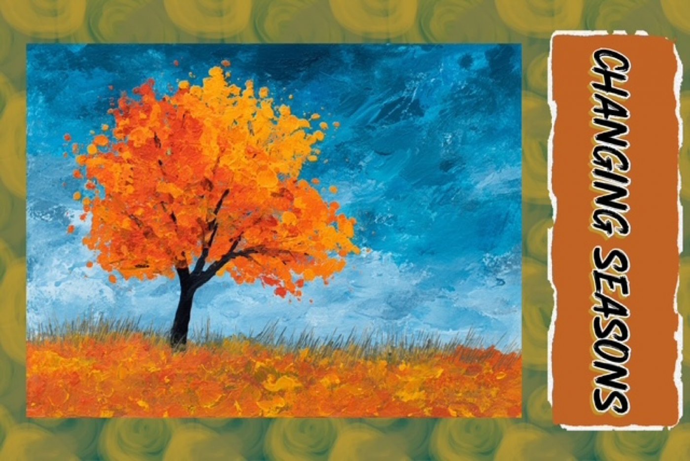 Back to the Basics Acrylic Painting: Beginner Level 1 - Changing Seasons, 4 October | Event in Vestal | AllEvents