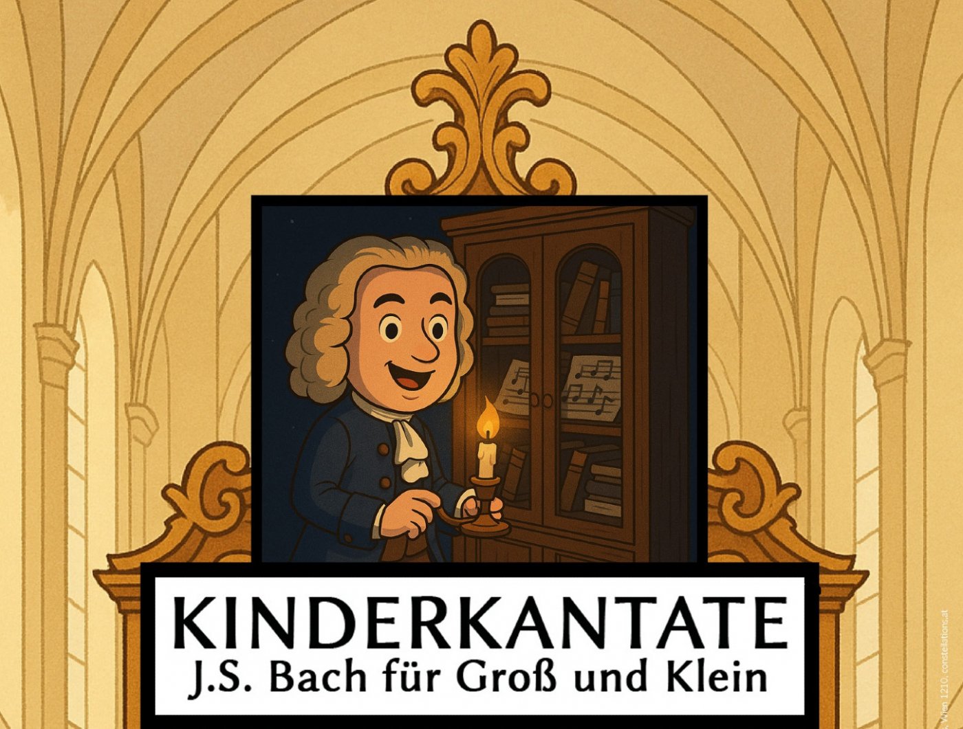 Kinderkonzert "Johann Sebastian und der verbotene Notenschrank", 6 September | Event in Vienna | AllEvents