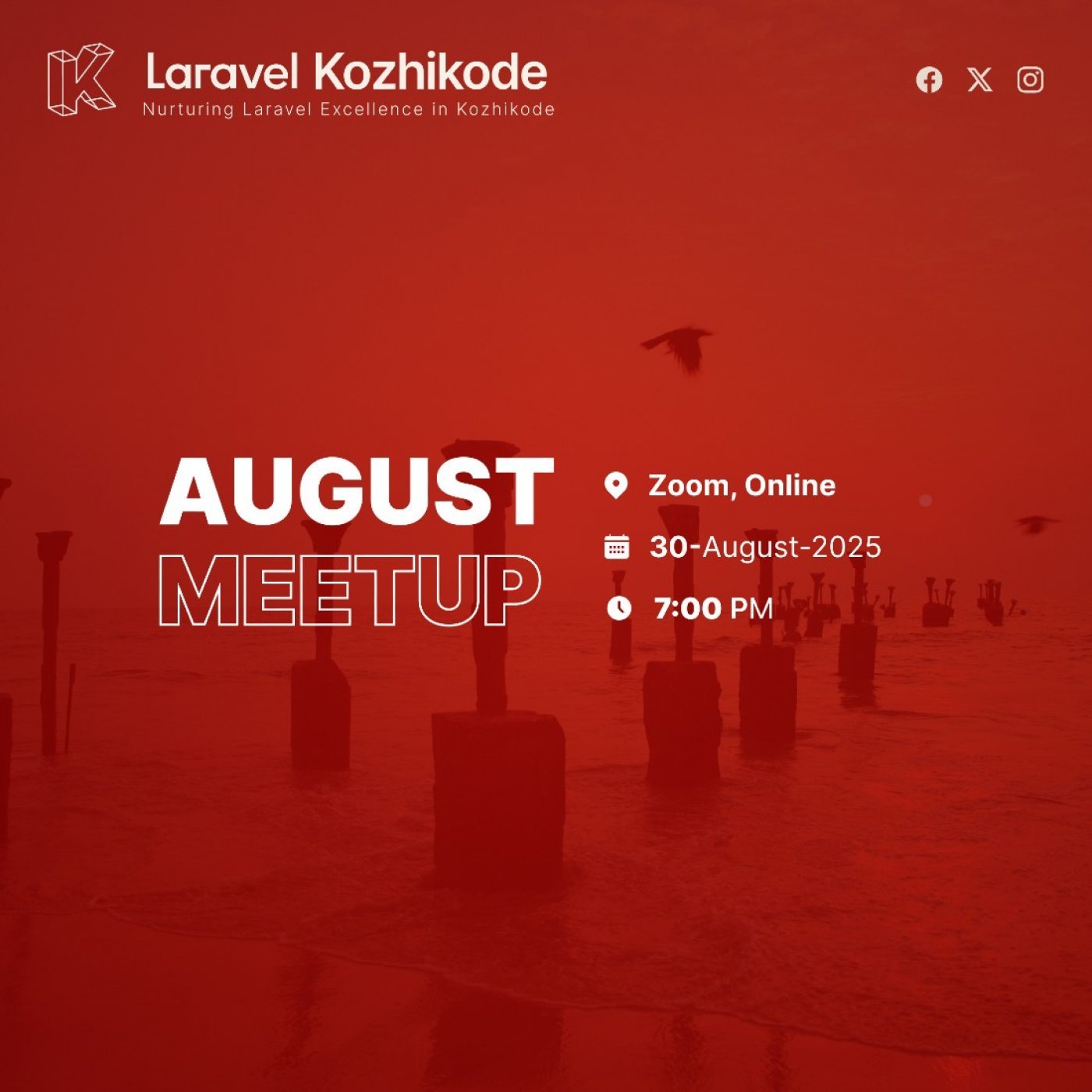 Laravel Kozhikode - August 2025 Meetup, 30 August | Online Event | AllEvents