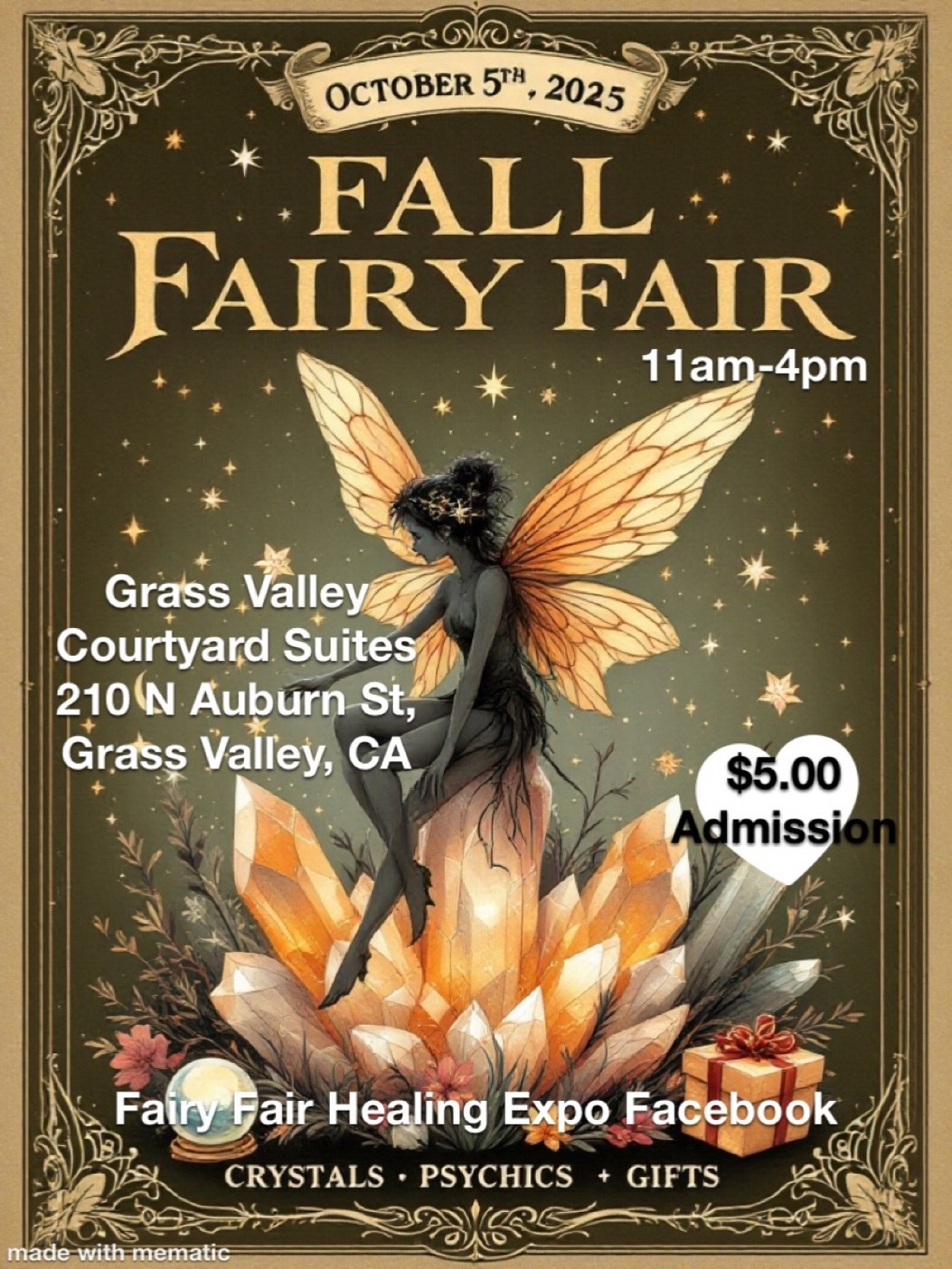 FALL FAIRY FAIR GRASS VALLEY, 5 October | Event in Rancho Cordova | AllEvents