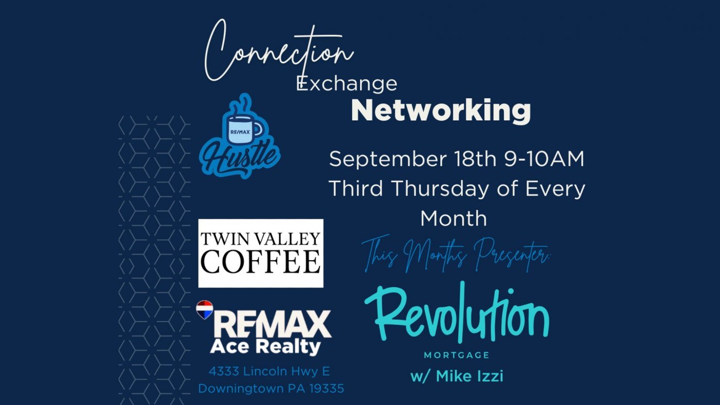 Monthly Connection Exchange, 18 September | Event in Downingtown | AllEvents
