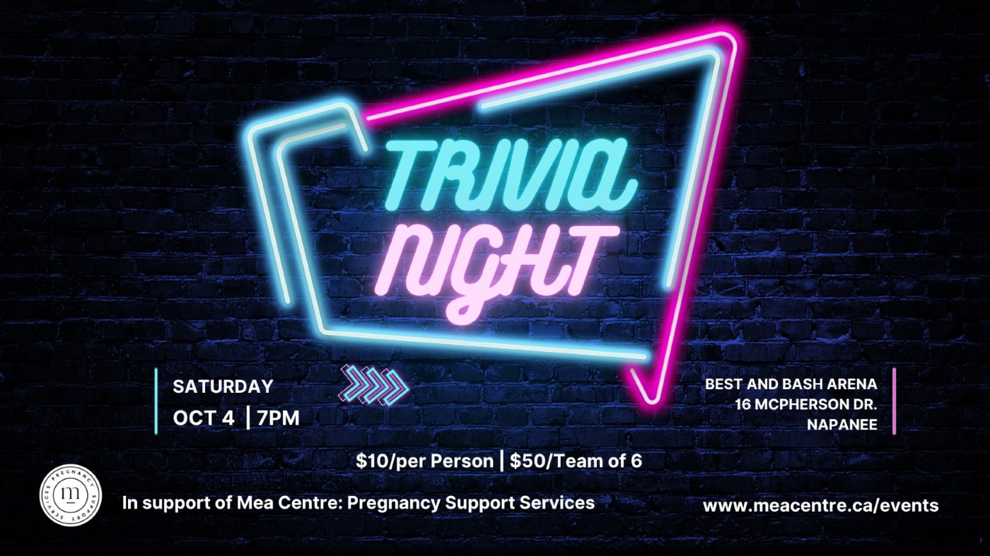 Trivia Night Fundraiser, 4 October | Event in Greater Napanee | AllEvents