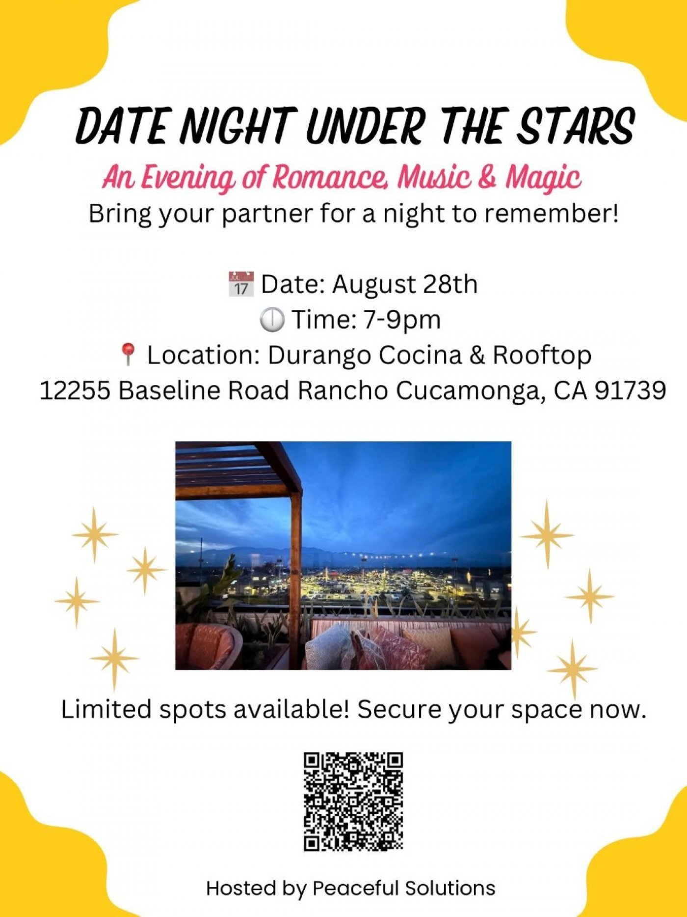 Date Night Under The Stars, 28 August | Event in Rancho Cucamonga | AllEvents