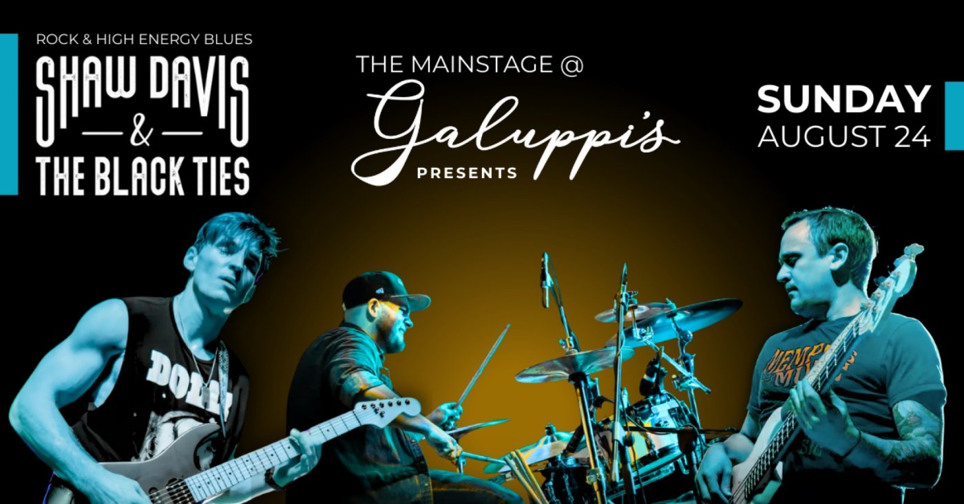 Shaw Davis & The Black Ties Concert, 24 August | Event in Pompano Beach | AllEvents