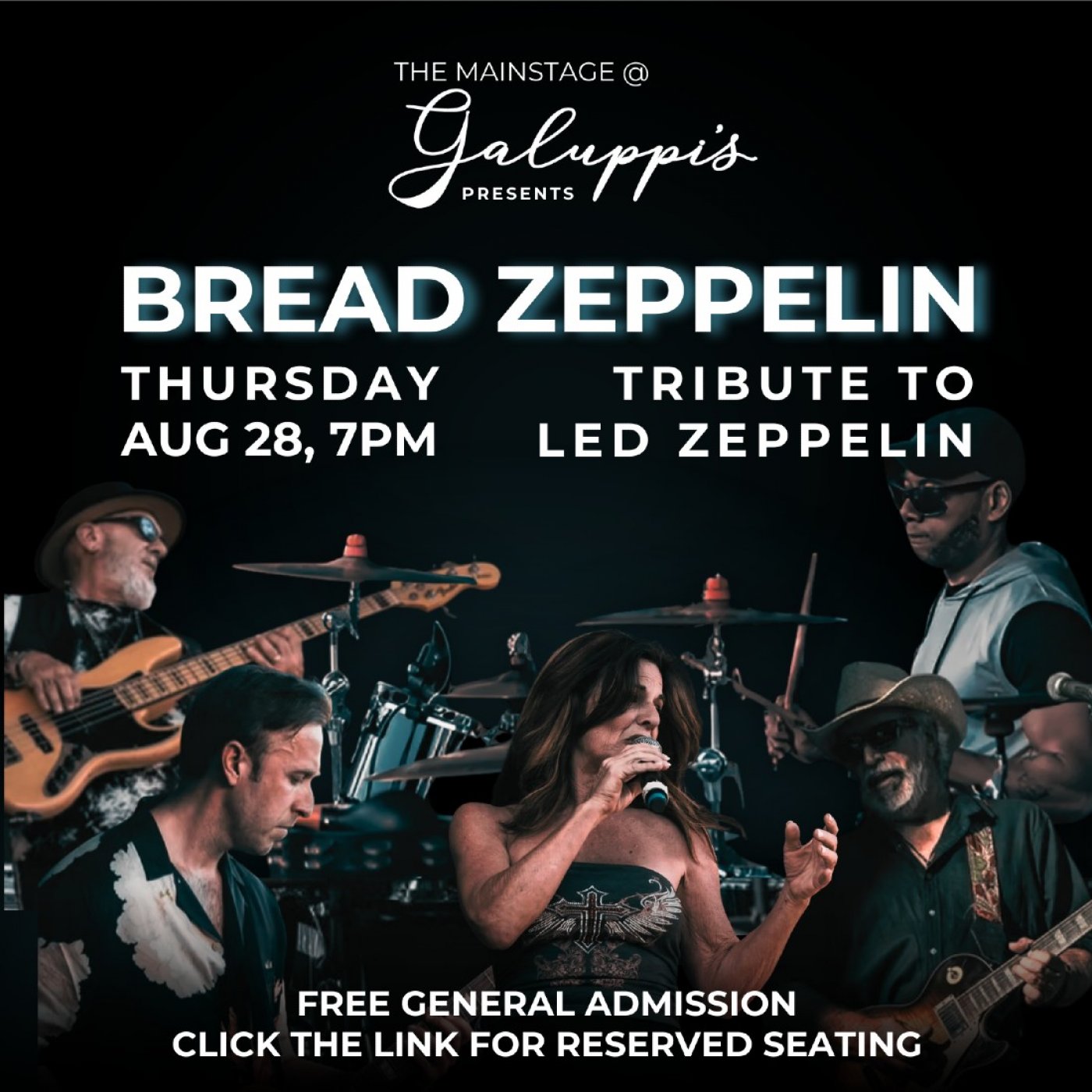 Bread Zeppelin - Led Zeppelin Tribute Concert, 28 August | Event in Pompano Beach | AllEvents