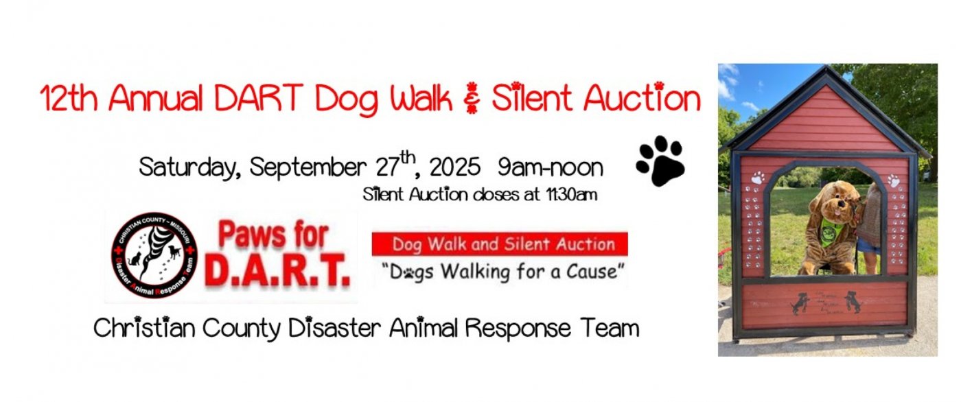 Paws for DART Dogwalk & Silent Auction, 27 September | Event in Nixa | AllEvents