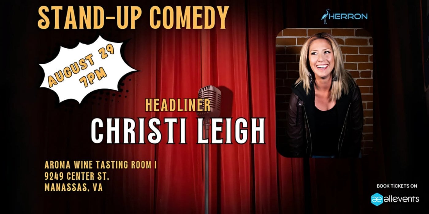 the WINERY COMEDY TOUR at AROMA TASTING ROOM - MANASSAS, 29 August | Event in Manassas | AllEvents