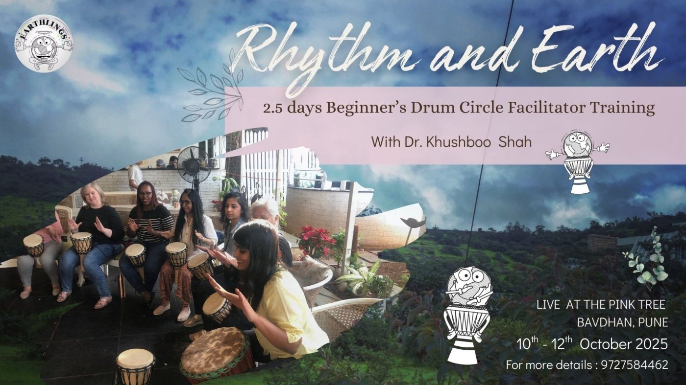 Rhythm and Earth Beginner's Drum Circle Facilitator Training, 10 October | Event in Pune | AllEvents