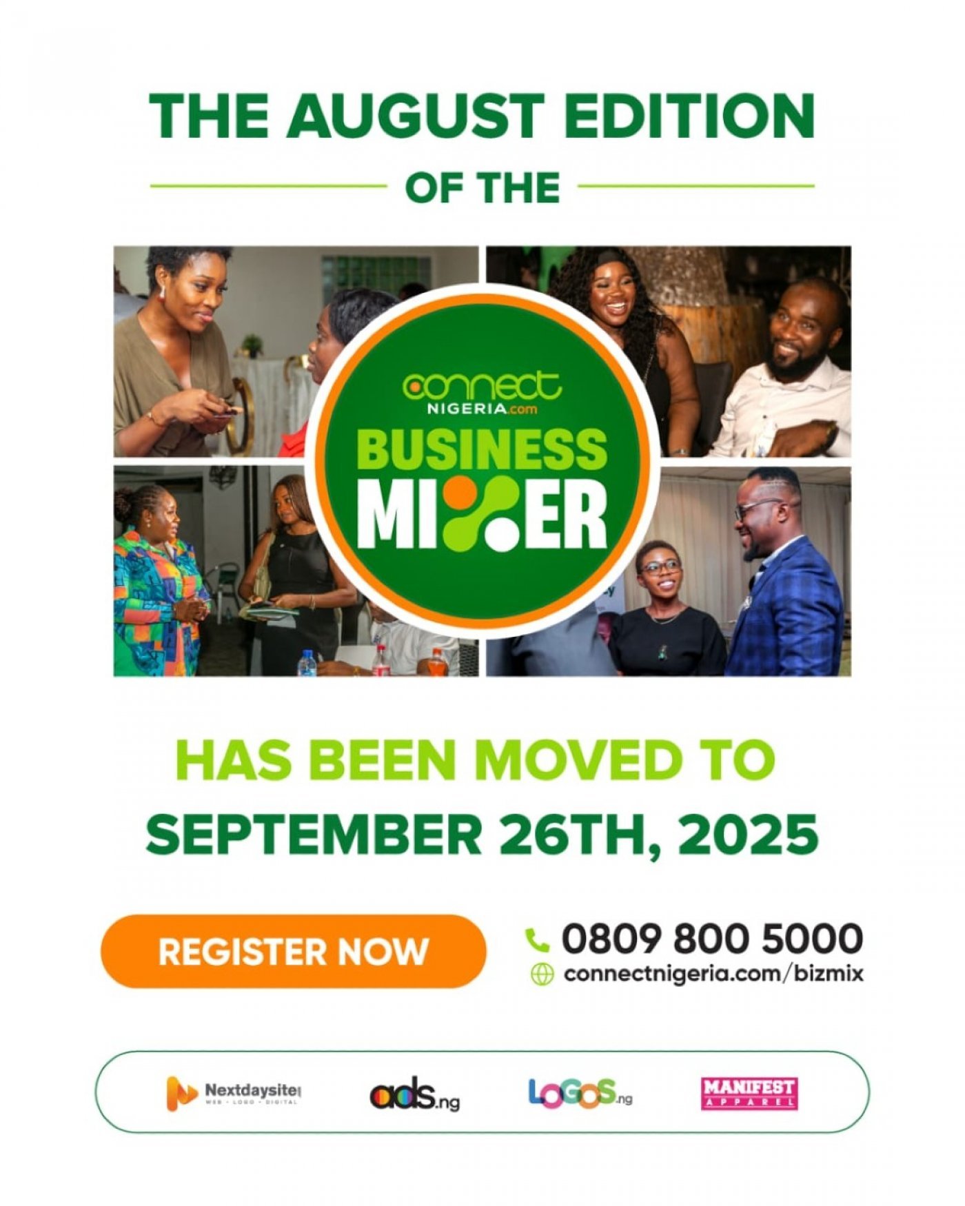 Connect Nigeria Business Mixer, Sptember Edition 2025, 26 September | Event in Lagos | AllEvents