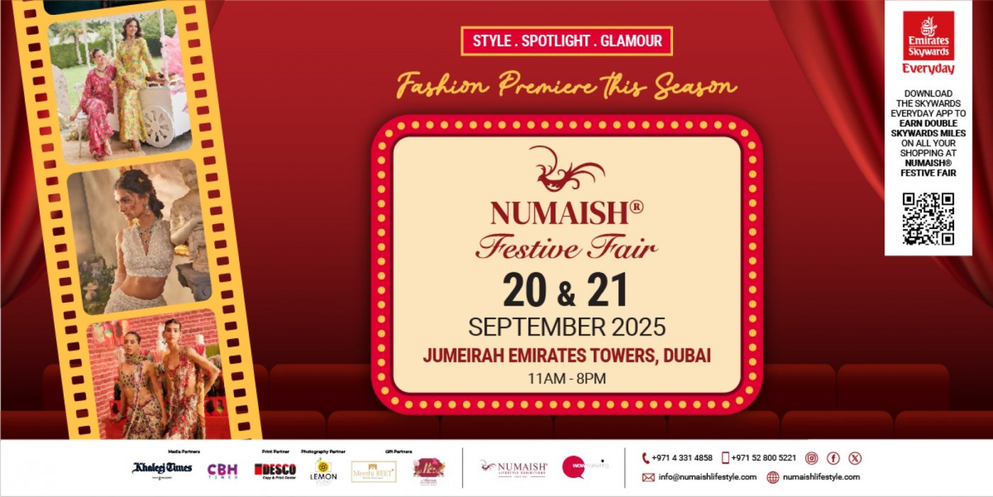 NUMAISH FESTIVE FAIR 2025, 20 September | Event in Dubai | AllEvents