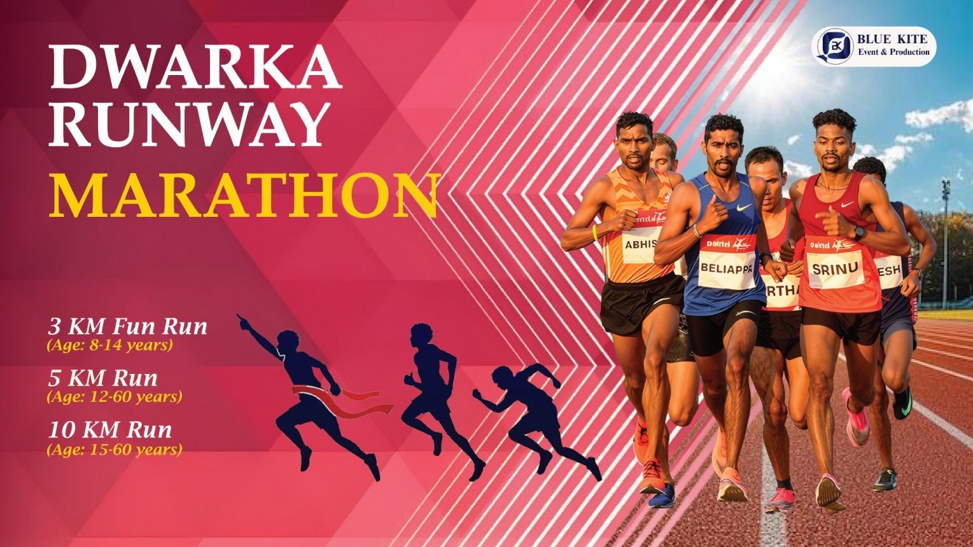 Dwarka Runway Marathon 2026, 4 January | Event in New Delhi | AllEvents