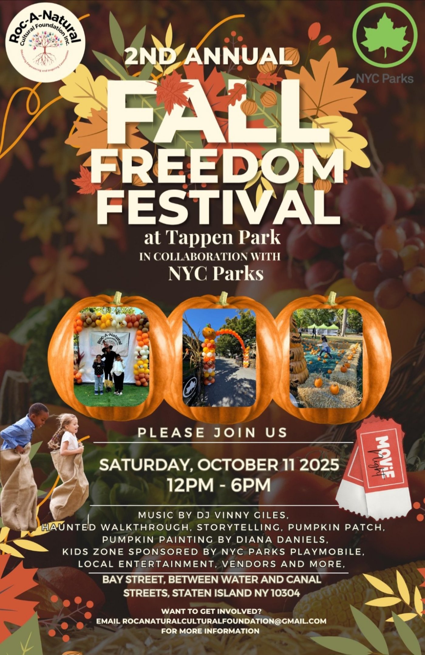 2nd Annual Fall Freedom Festival at Tappen Park, 11 October | Event in Staten Island | AllEvents