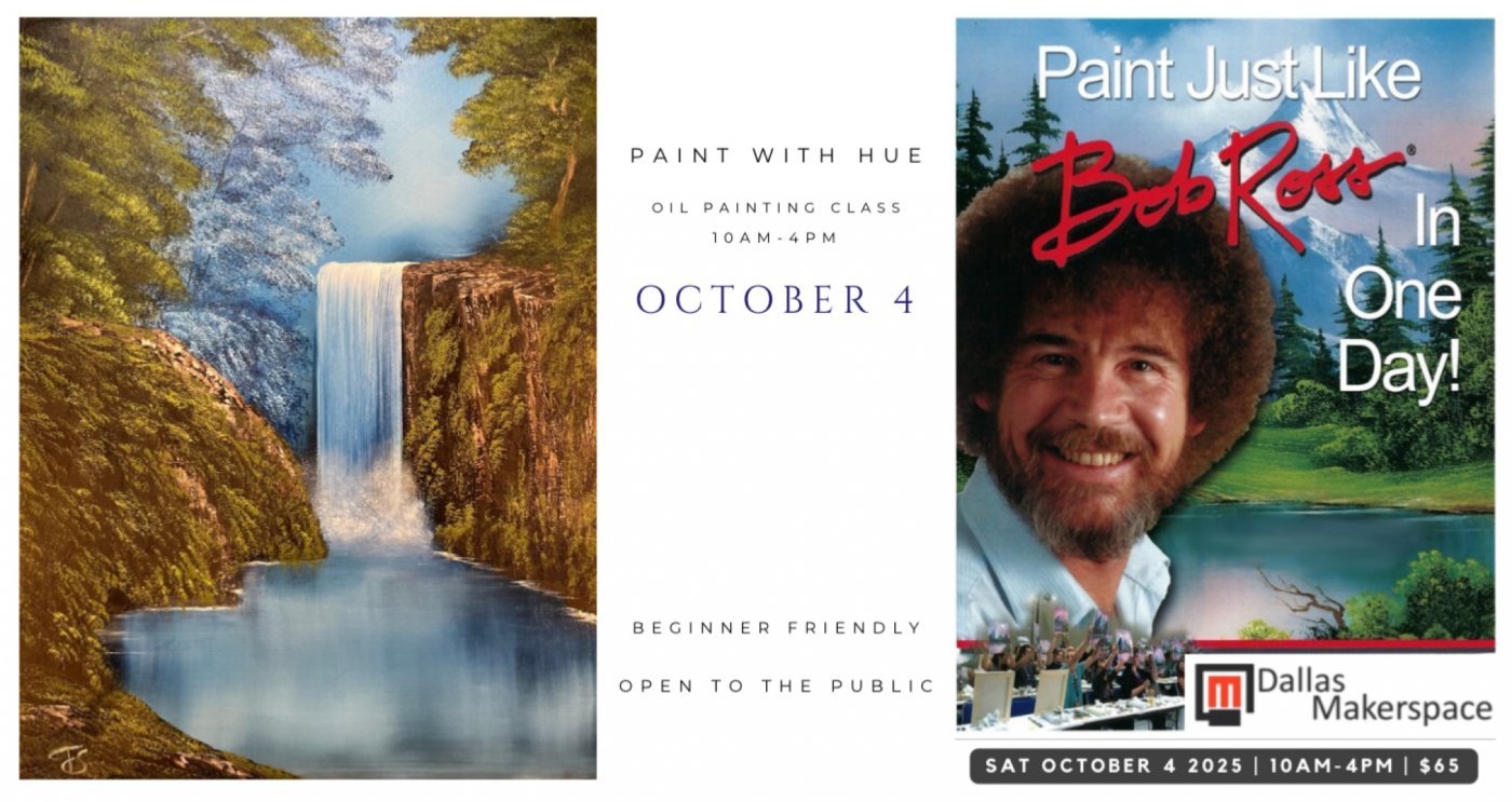 Landscape oil painting with a certified Bob Ross Instructor, 4 October | Event in Carrollton | AllEvents