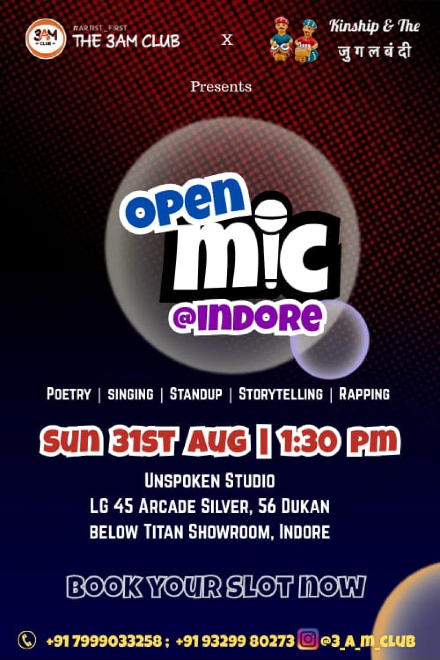 Open Mic INDORE, 31 August | Event in Indore | AllEvents