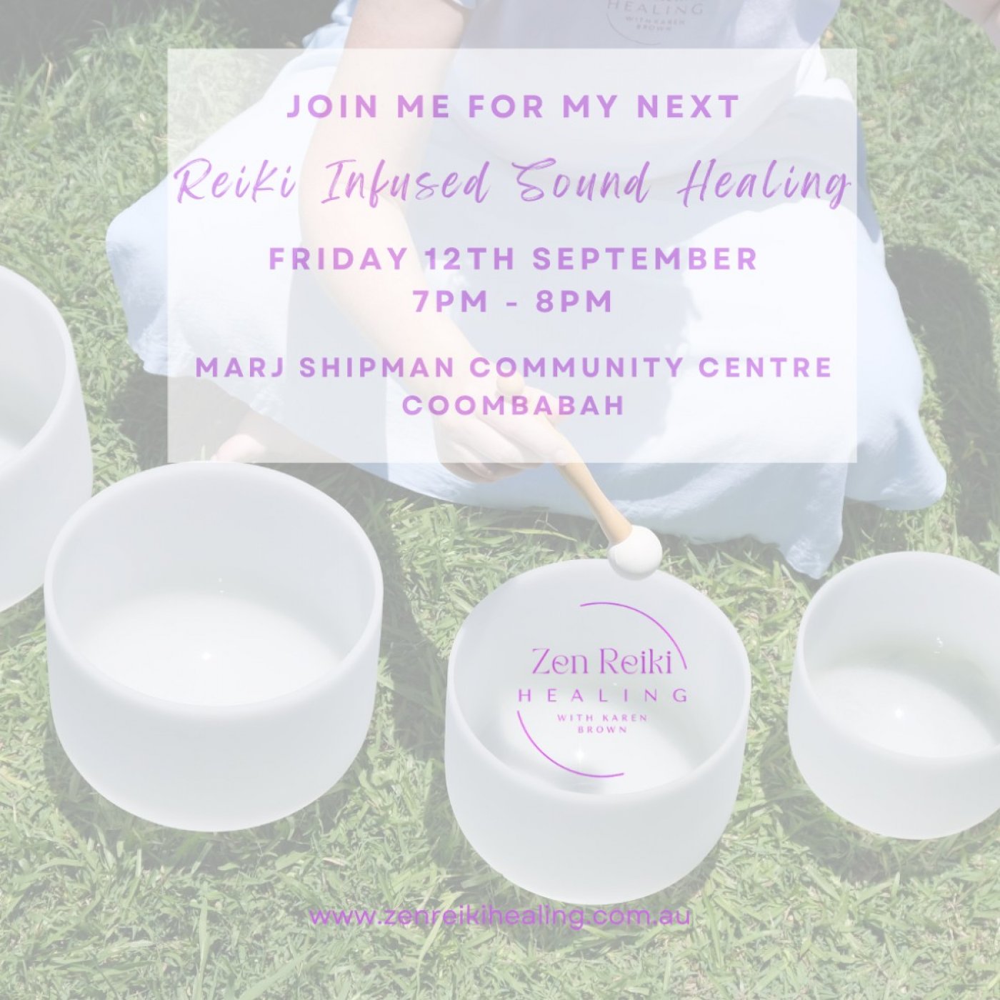 Sound Healing - Coombabah, 12 September | Event in Coombabah | AllEvents