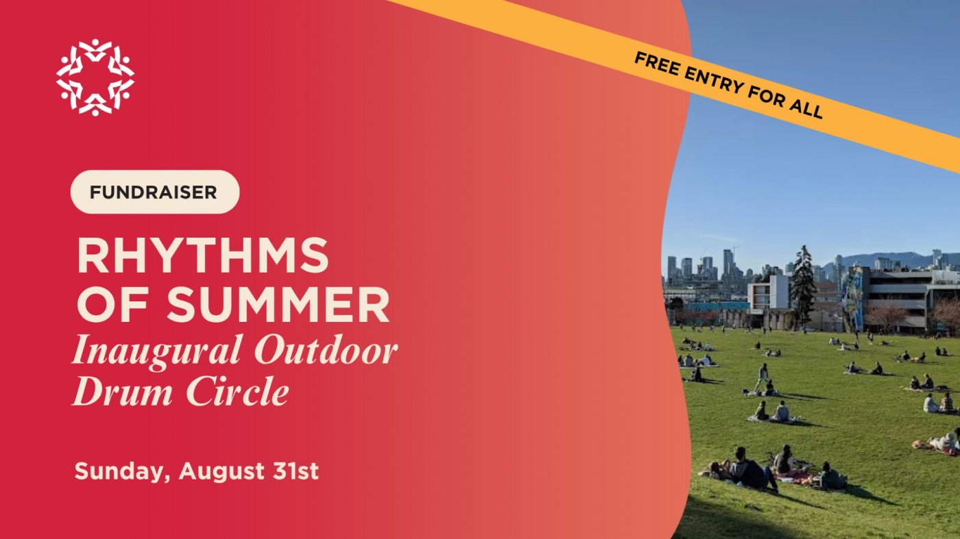 Rhythms of Summer: Inaugural Drum Circle Fundraiser, 31 August | Event in Vancouver | AllEvents