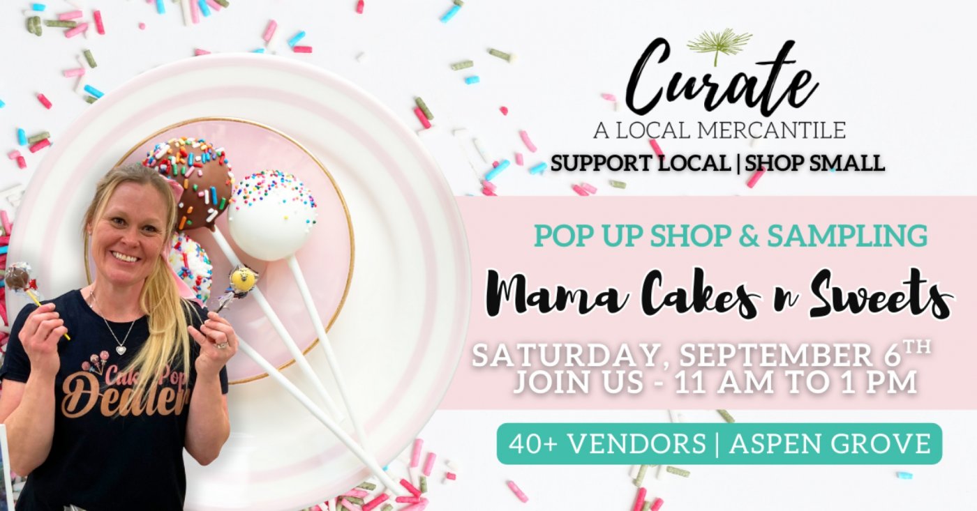 Cake Pops Pop Up at Curate Mercantile, 6 September | Event in Littleton | AllEvents