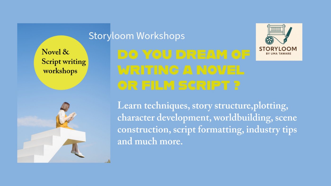2 DAY Novel & Script writing workshop by STORYLOOM, 13 September | Event in Pune | AllEvents