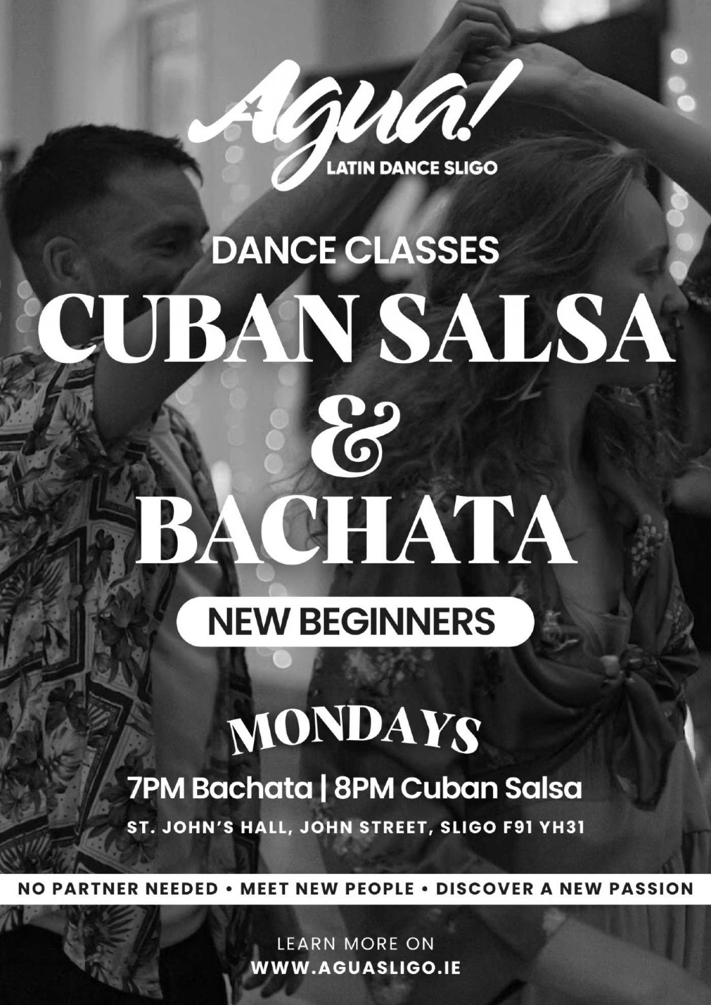 Open Evening - FREE Beginners Bachata and Cuban Salsa classes, 17 November | Event in Sligo | AllEvents