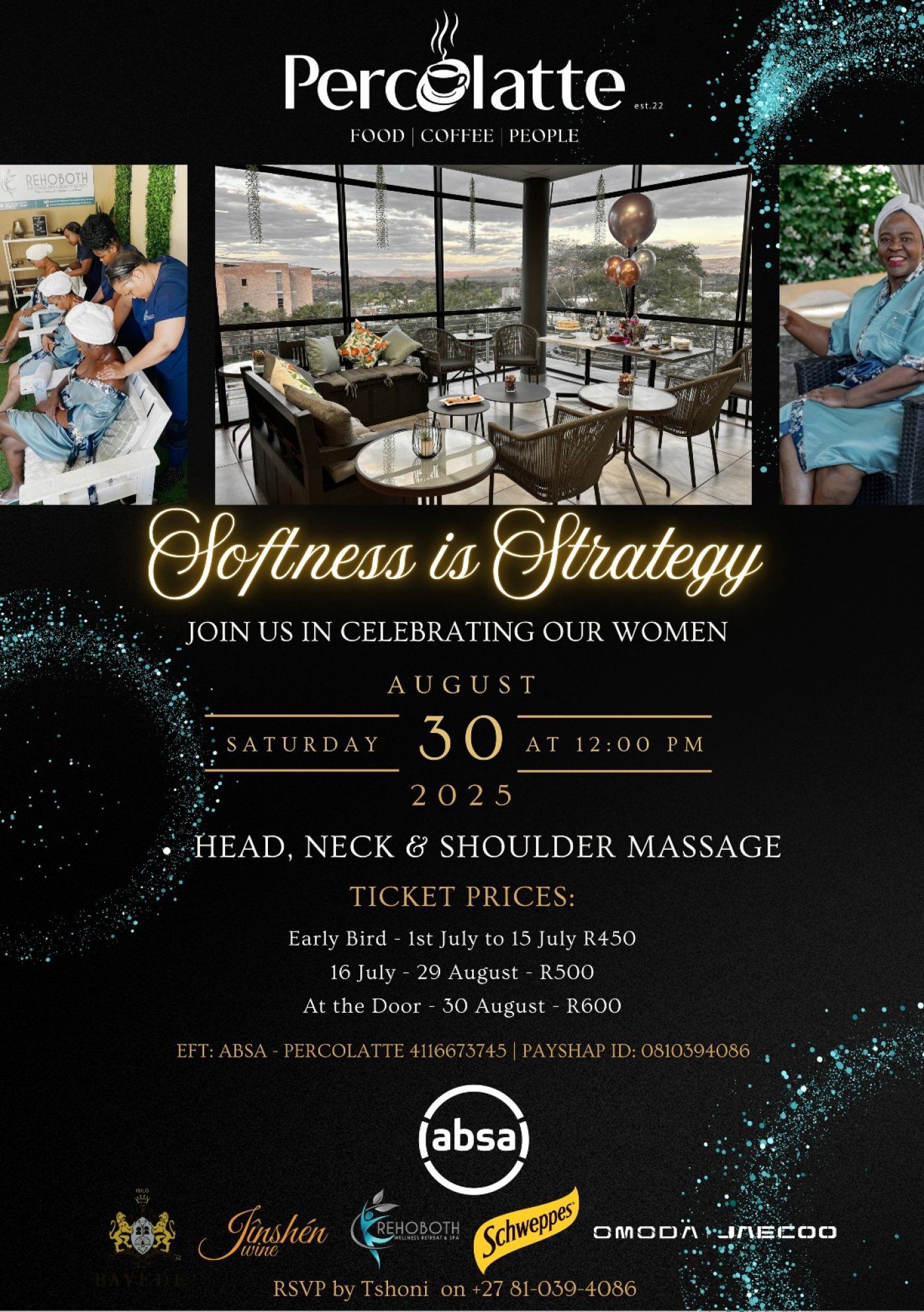 Percolatte x Rehoboth: Softness is Strategy, 30 August | Event in Nelspruit | AllEvents