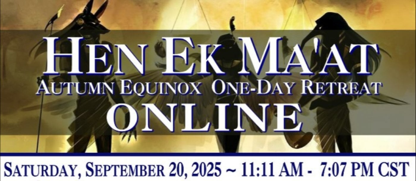 HEN EK MA'AT Autumn Equinox ONE-DAY RETREAT *online, 20 September | Online Event | AllEvents