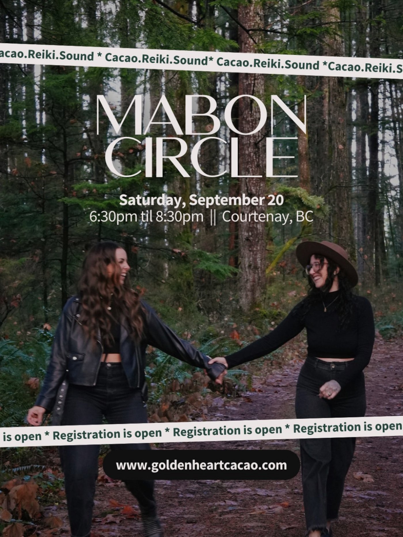 Mabon Circle: Cacao. Reiki. Sound., 20 September | Event in Courtenay | AllEvents