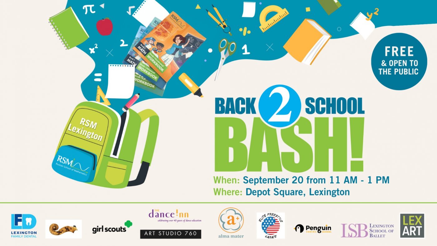 Back2School Bash with RSM Lexington, 20 September | Event in Lexington | AllEvents