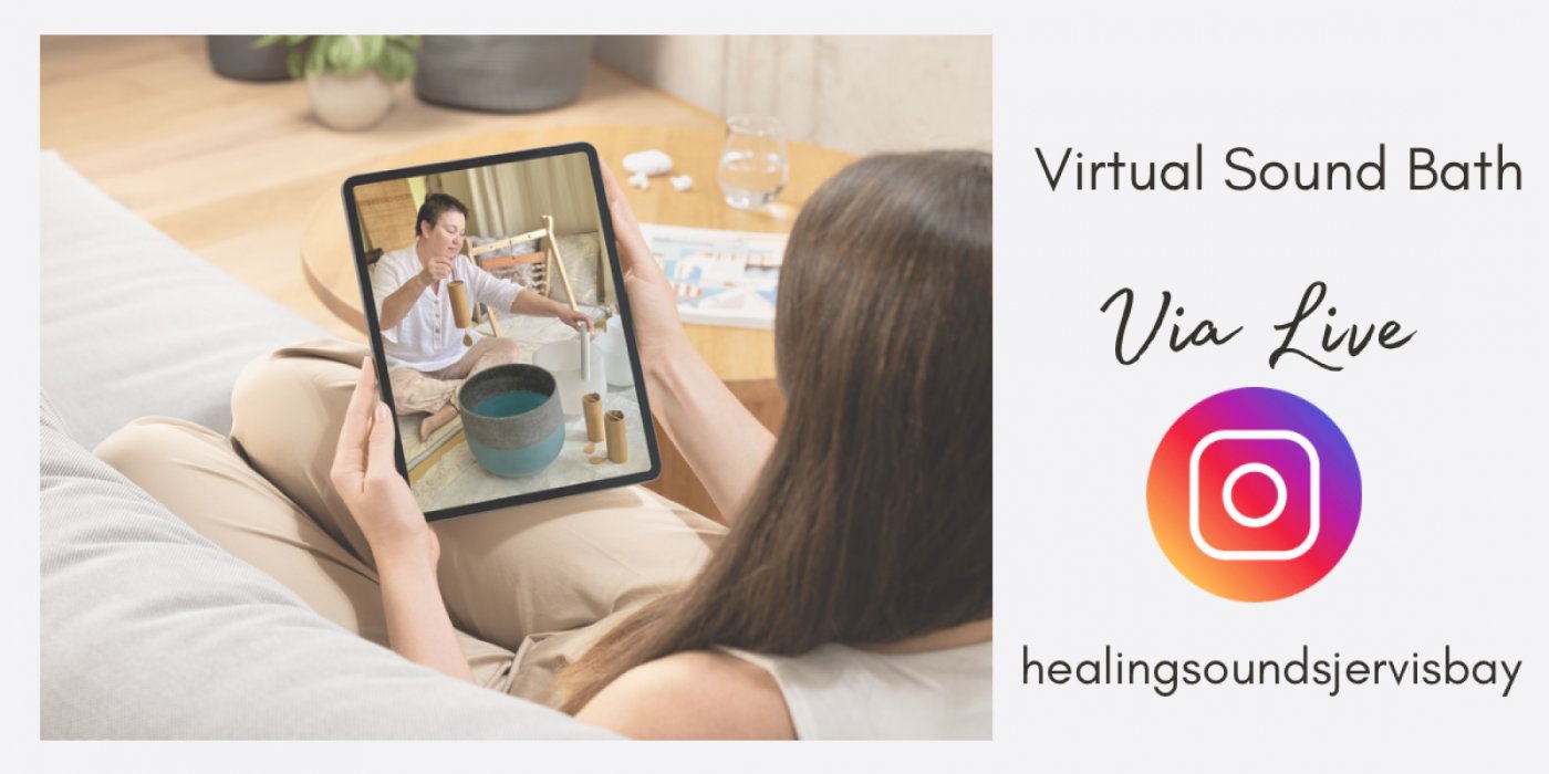 Virtual Sound Bath Live from Jervis Bay, 18 September | Online Event | AllEvents