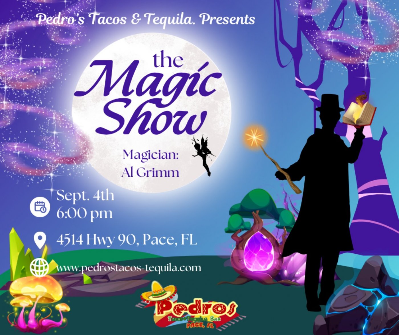 Magic Show at Pedro's, 4 September | Event in Milton | AllEvents