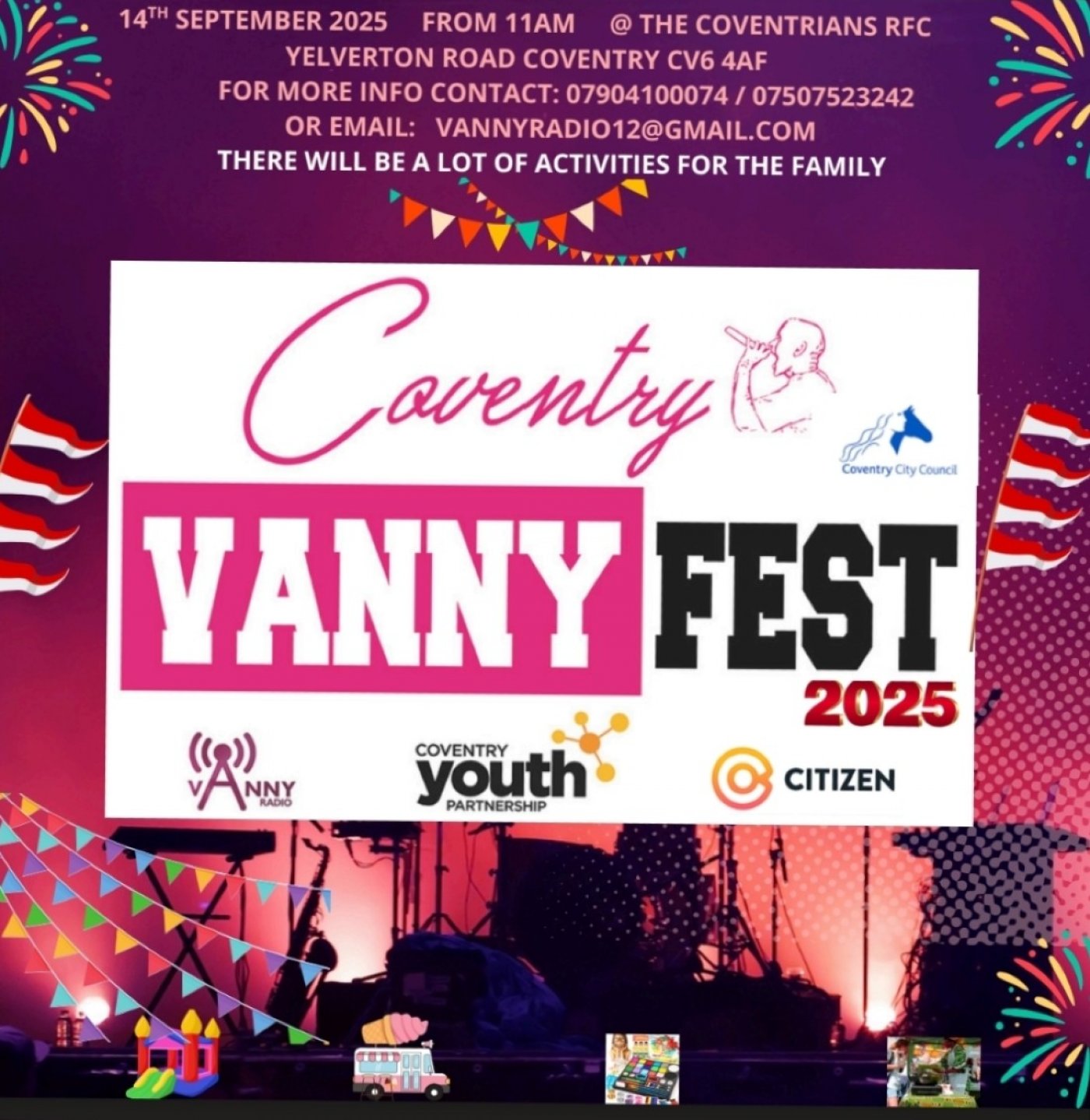 Coventry Vannyfest 2025 , 14 September | Event in Coventry | AllEvents