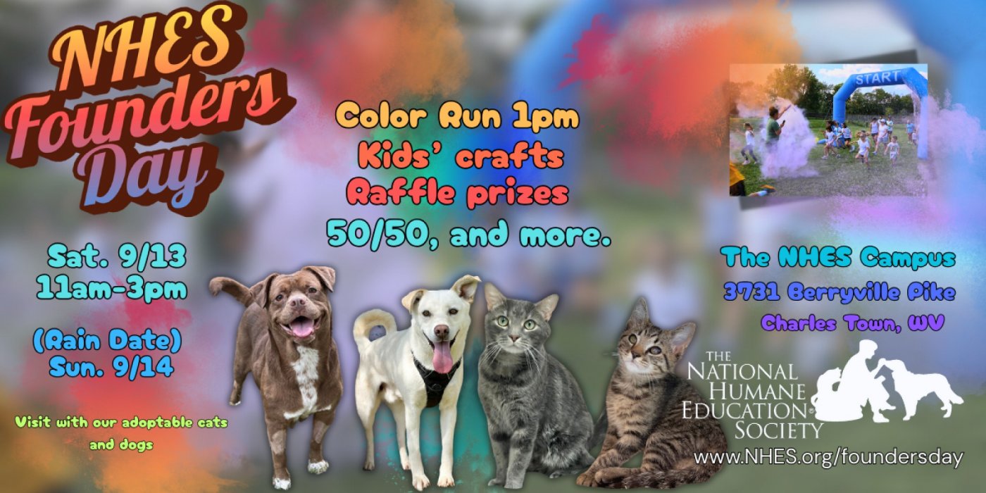 National Humane Education Society Annual Founders Day Event, 13 September | Event in Charles Town | AllEvents