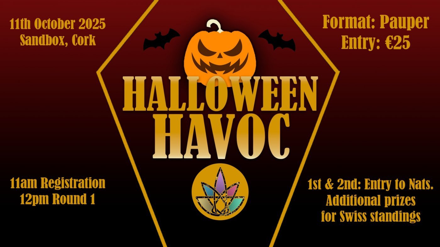 Irish Magic Discord Nationals Qualifier Series: Halloween Havoc!, 11 October | Event in Cork | AllEvents