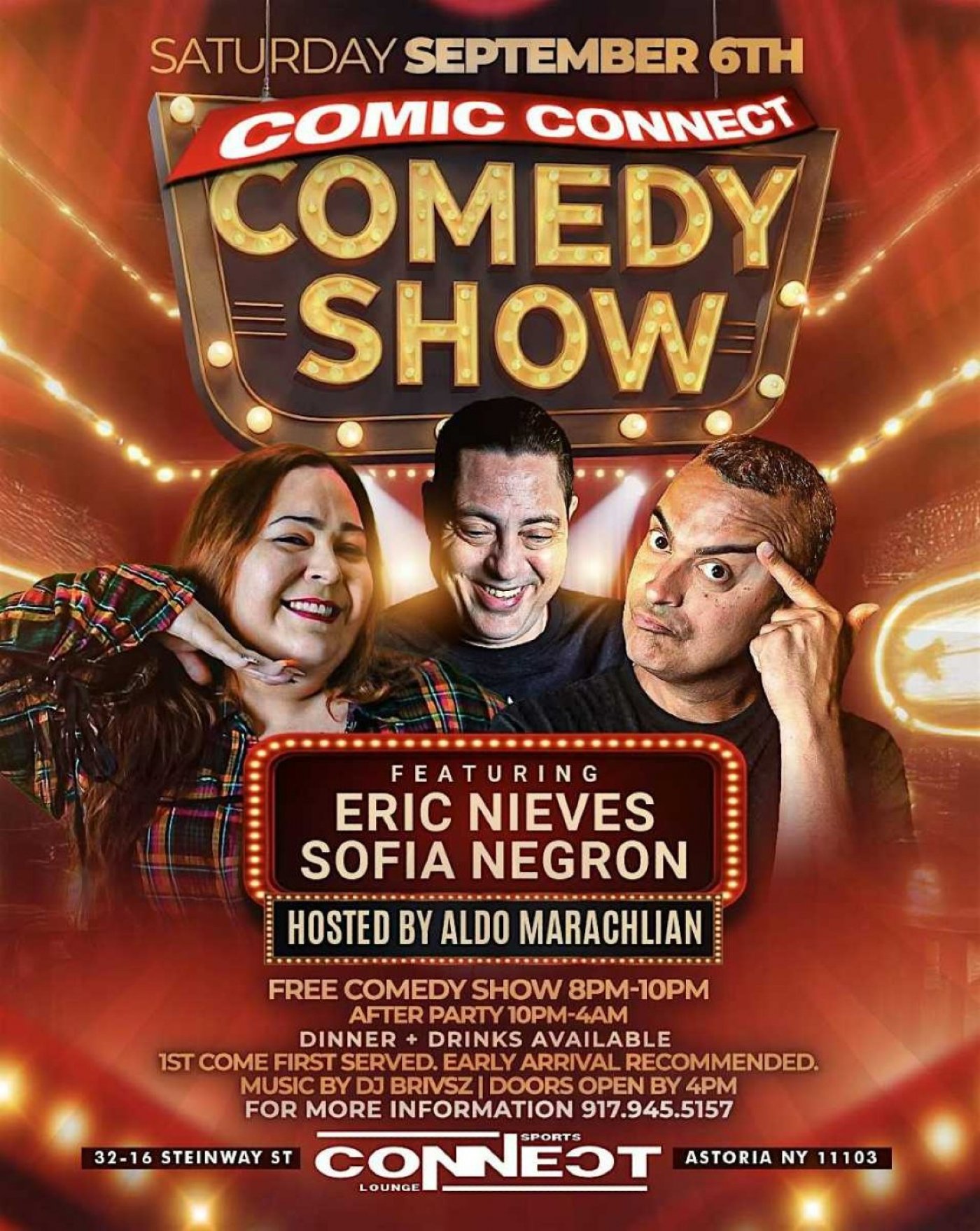 Comedy Show NYC at Connect Astoria – Free Comedy Night & After Party | Event in Astoria | AllEvents