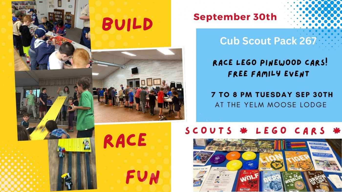 LEGO Pinewood Cub scout Join Night, 30 September | Event in Yelm | AllEvents