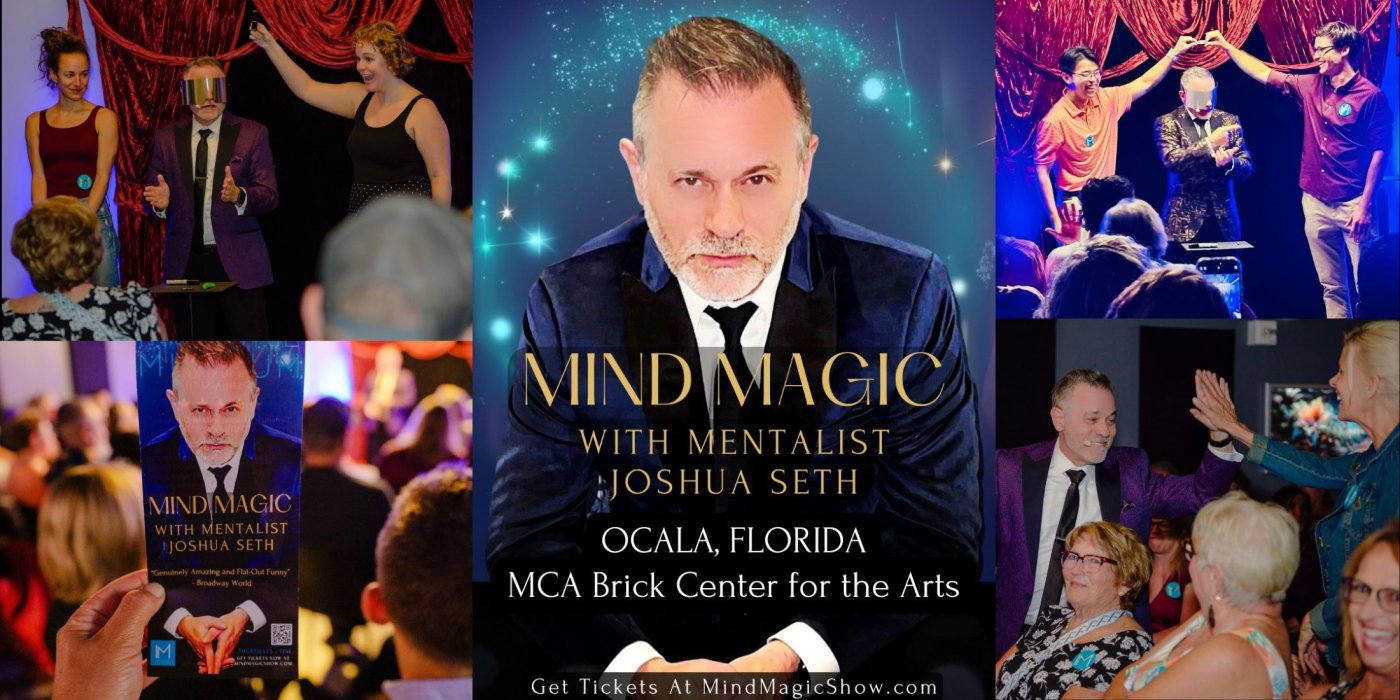 Mind Magic LIVE with Mentalist Joshua Seth, 26 September | Event in Ocala | AllEvents