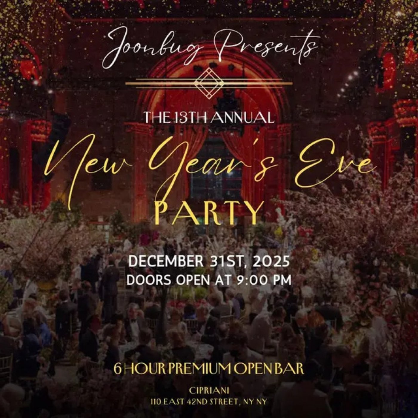 Cipriani 42nd Street - New Year's Eve Party 2026