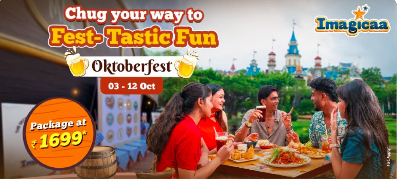  Imagicaa Oktoberfest 2025 | Event in Khopoli | AllEvents
