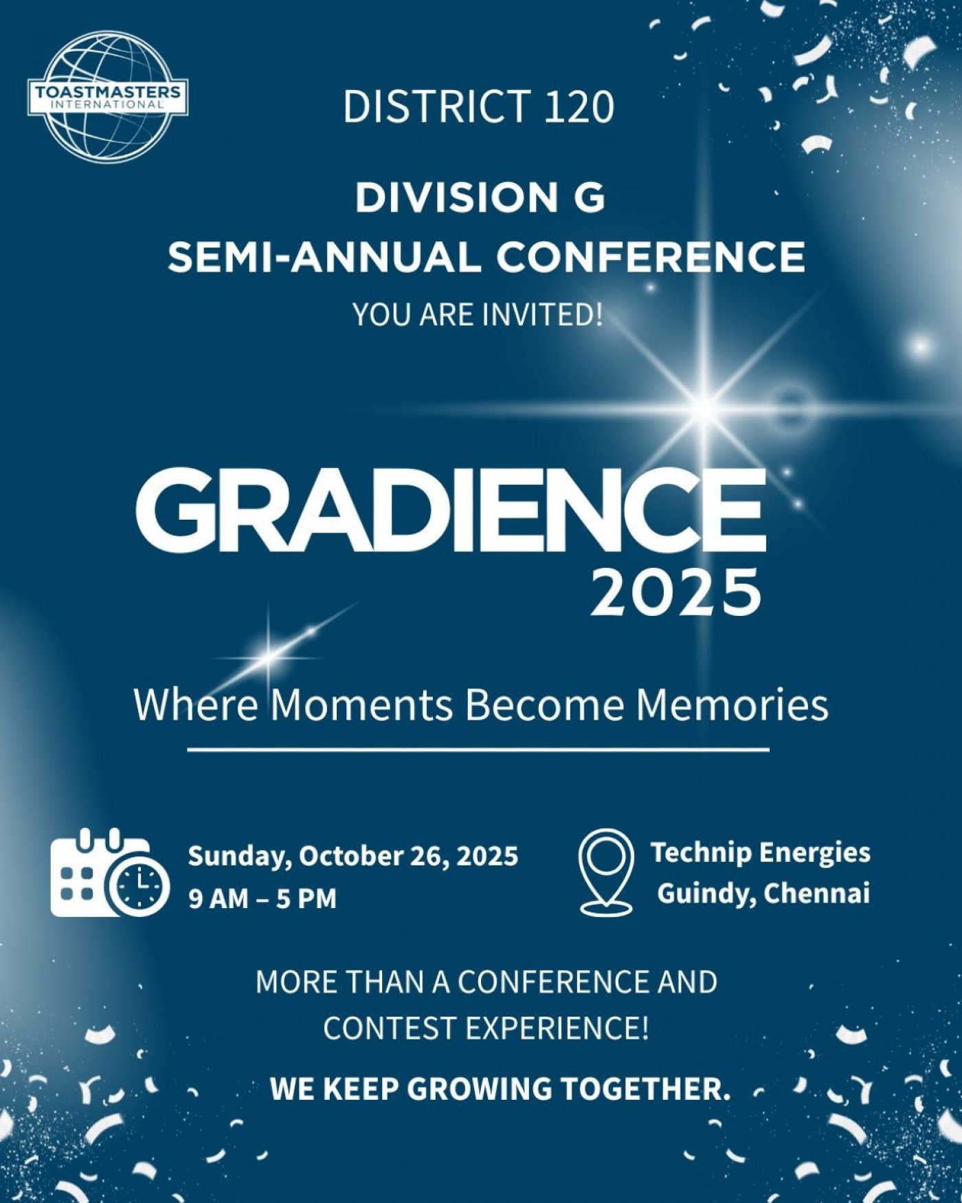 Division G Semi-annual conference- GRADIENCE